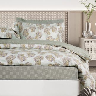 Σετ Παπλωματοθηκη Μονη Happy 9686 Mint