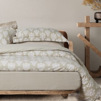 Σετ Παπλωματοθηκη Μονη Happy 9689 Taupe