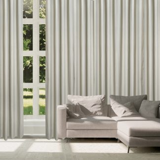 Κουρτινα Με Κρικους 140χ270 2255 Γκρι