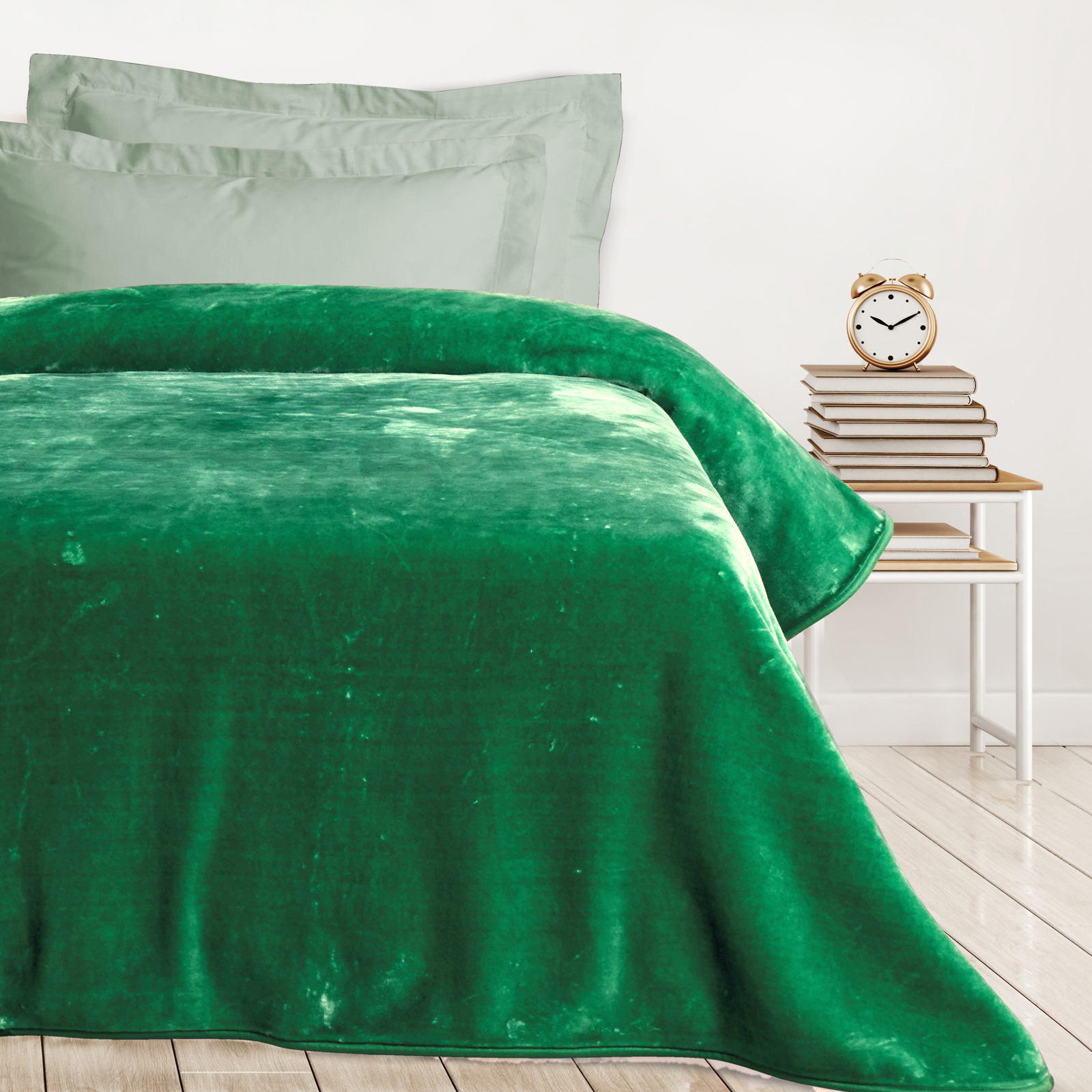 Das Kids Κουβερτα Velour Monh 0293 Green Das Kids Κουβερτα Velour Monh 0293 Green