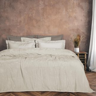 Κουβερτα Velour Monh 1341 Ιβουαρ Κουβερτα Velour Monh 1341 Ιβουαρ
