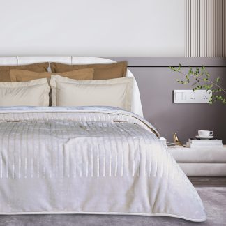 Κουβερτα Velour Monh 1351 Beige