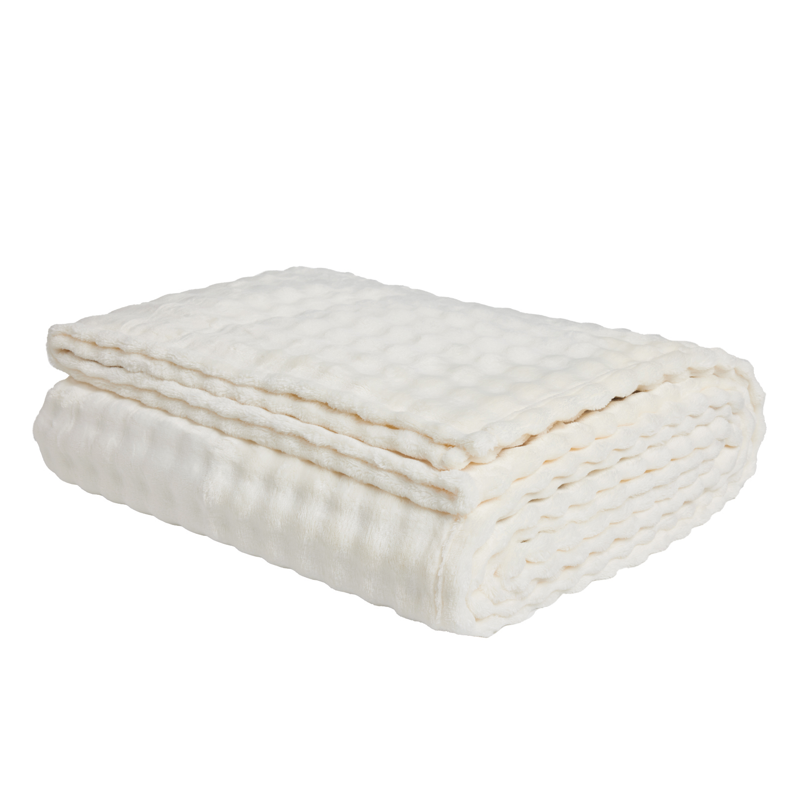 Κουβερτα Bubble Fleece 220χ240 1369 Ivory Κουβερτα Bubble Fleece 220χ240 1369 Ivory