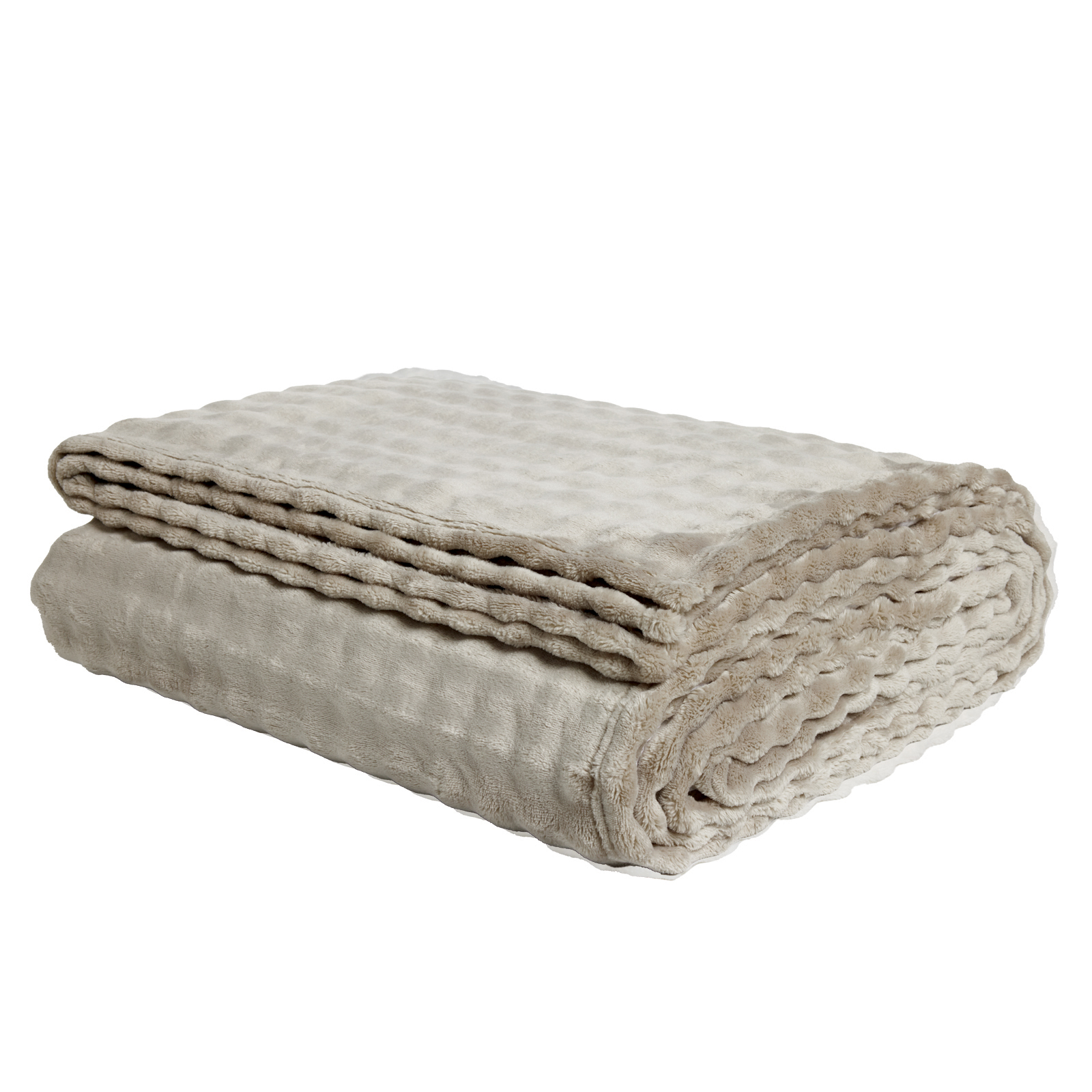 Κουβερτα Bubble Fleece 240χ260 1370 Taupe Κουβερτα Bubble Fleece 240χ260 1370 Taupe
