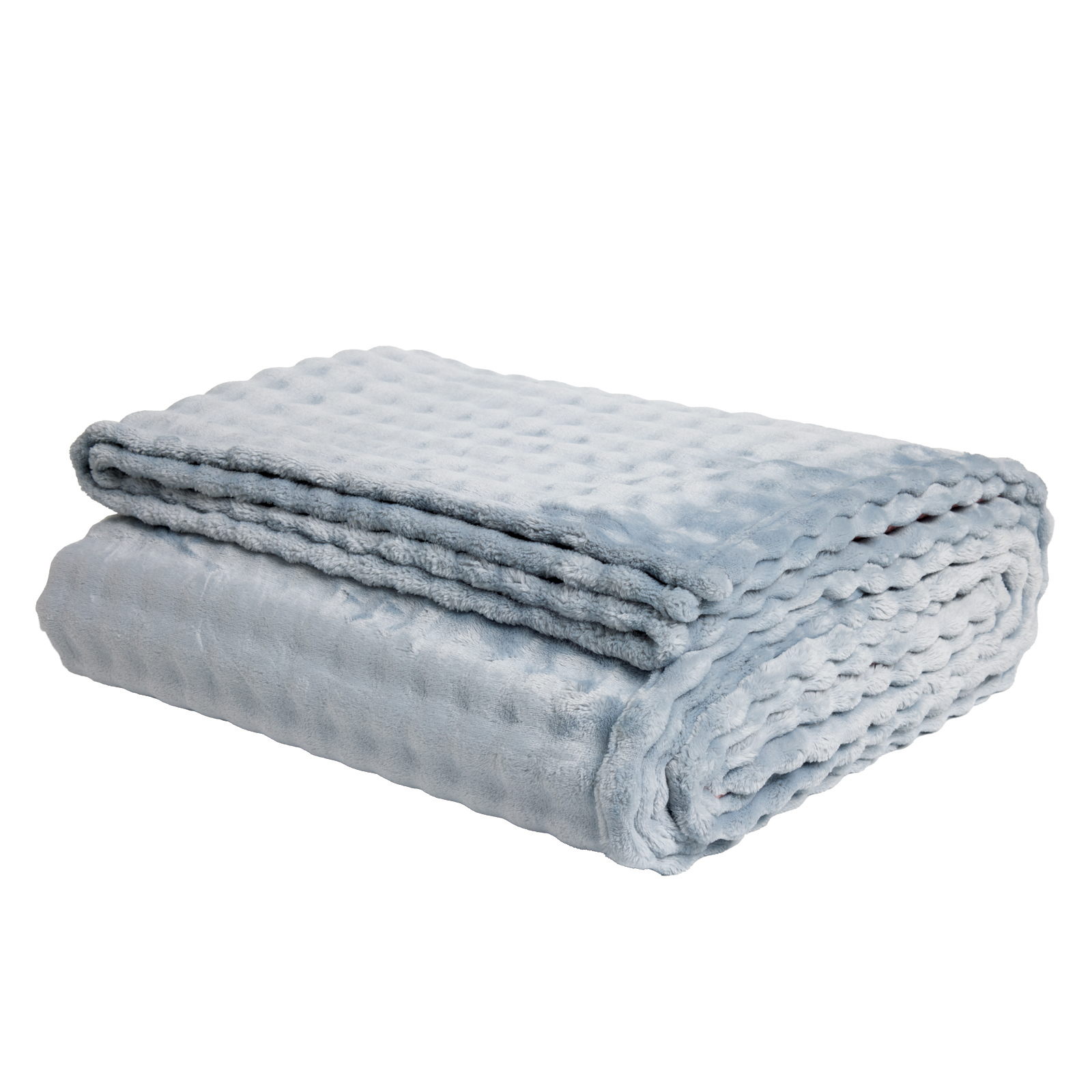 Κουβερτα Bubble Fleece 240χ260 1371 Light Blue Κουβερτα Bubble Fleece 240χ260 1371 Light Blue