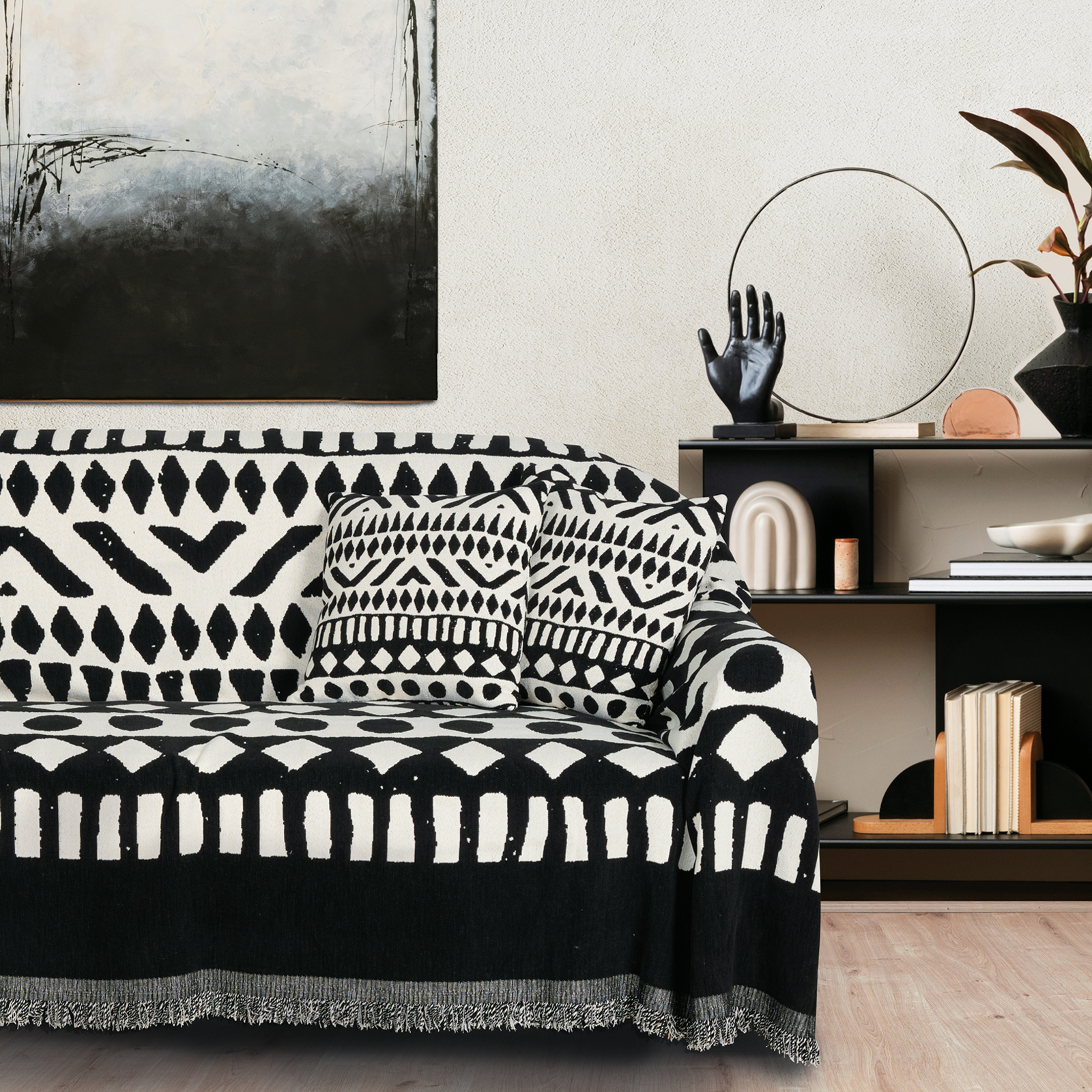 Ριχταρι 180χ250 0277 Black, Cream Ριχταρι 180χ250 0277 Black, Cream