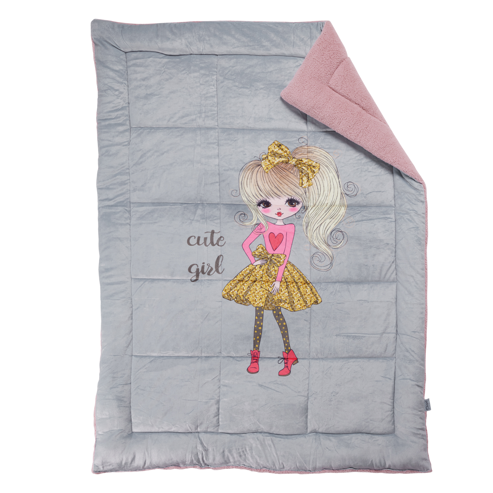 Κουβερτοπαπλωμα 160χ220 4971 Grey, Pink Κουβερτοπαπλωμα 160χ220 4971 Grey, Pink