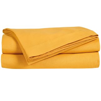 Σεντονι Υπερδιπλο 230*260 Mustard 1019 Mustard