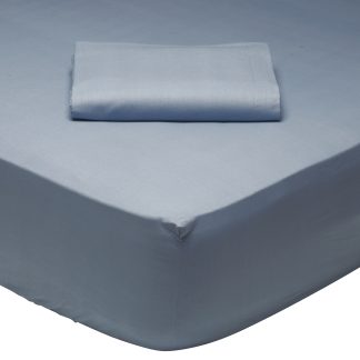 Σεντονι Ημιδιπλο Με Λαστιχο 120*200+35 Dusty Blue 1006 Dusty Blue