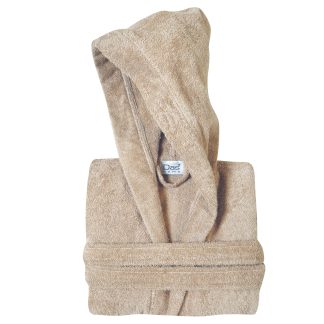Μπουρνουζι Medium Taupe Casual 5901 Taupe