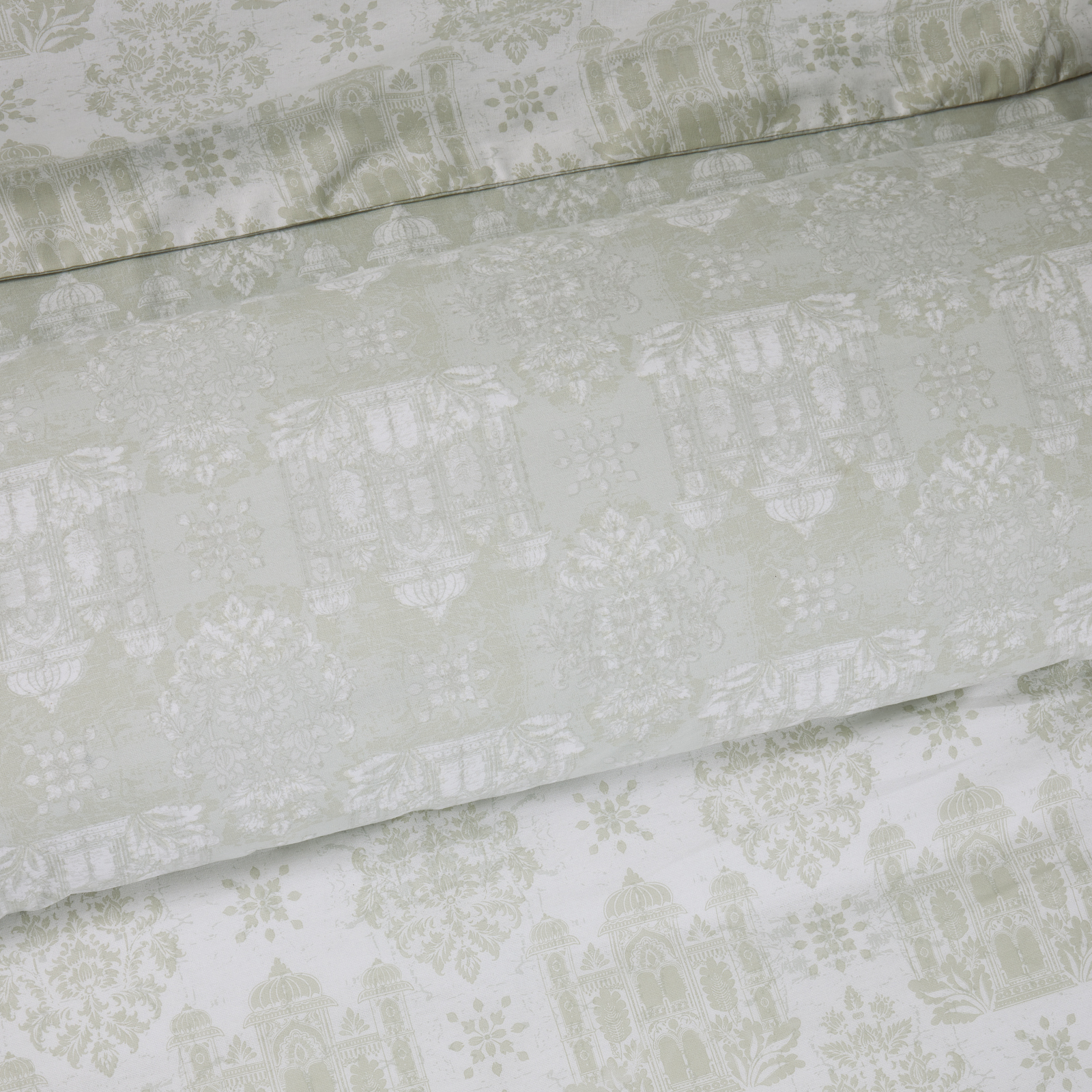 Σετ Σεντονια Υπερδιπλα Happy 9673 Taupe, White Σετ Σεντονια Υπερδιπλα Happy 9673 Taupe, White