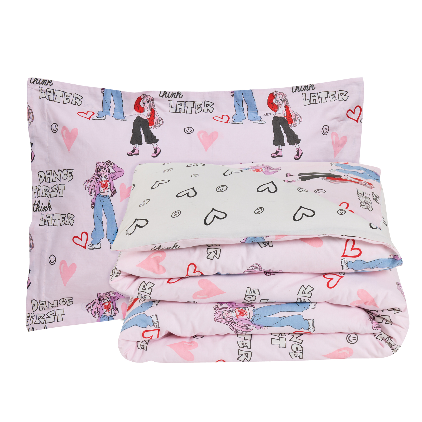 Σετ Σεντονια Μονα 4940 Grey, Pink Σετ Σεντονια Μονα 4940 Grey, Pink