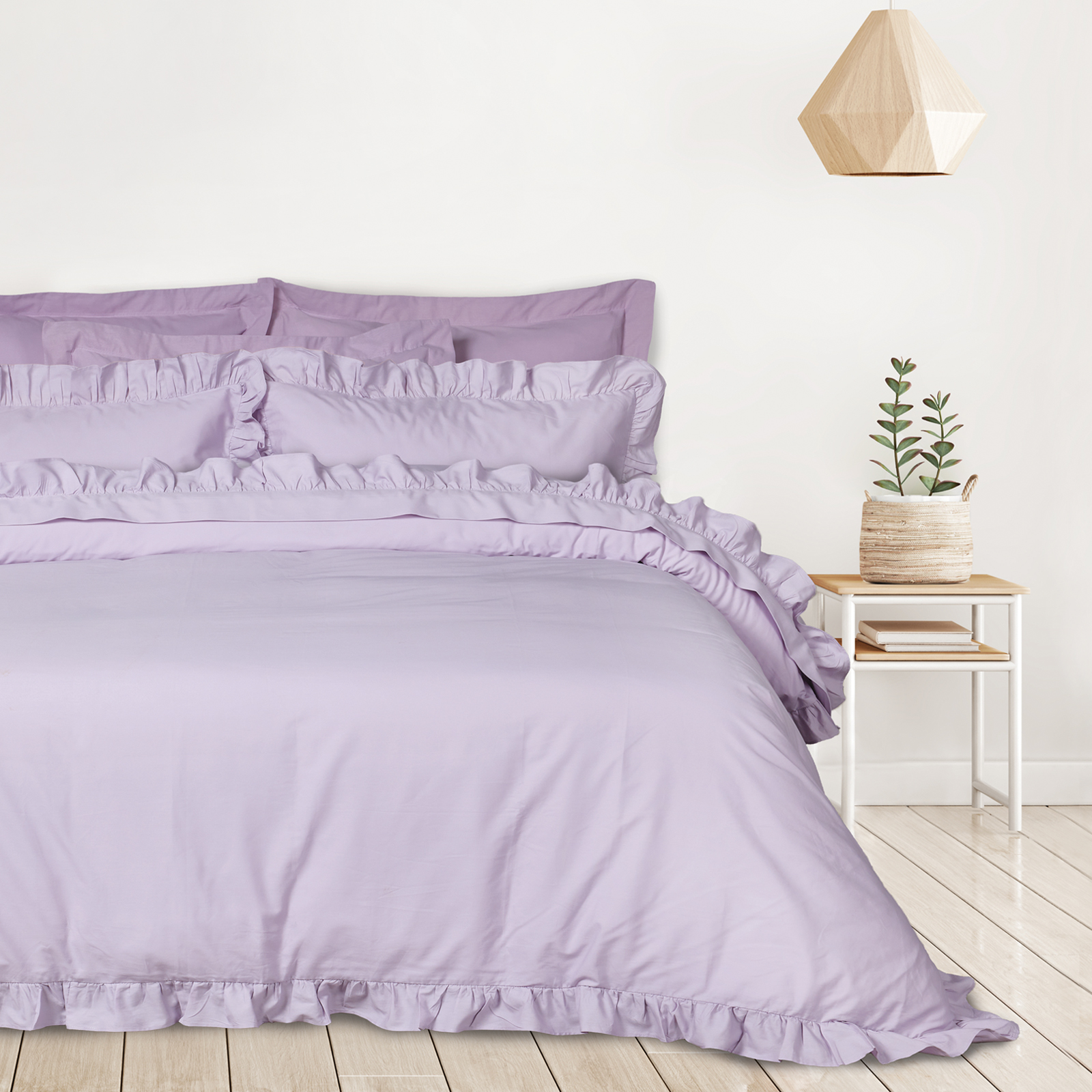 Σετ Σεντονια Υπερδιπλα Daily 3167 Lilac Σετ Σεντονια Υπερδιπλα Daily 3167 Lilac