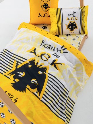 Σετ Σεντόνια Κούνιας Aek 1924 130x170 Aek9 Σετ Σεντόνια Κούνιας Aek 1924 130x170 Aek9