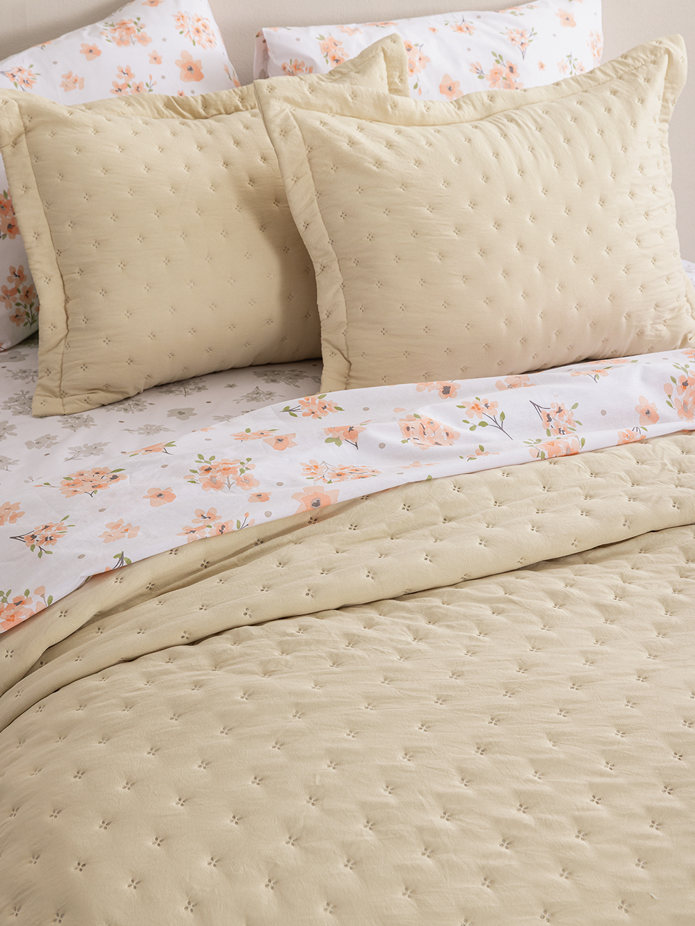 Κουβερλί King size 260x240 NICO/2 BEIGE Κουβερλί King size 260x240 NICO/2 BEIGE