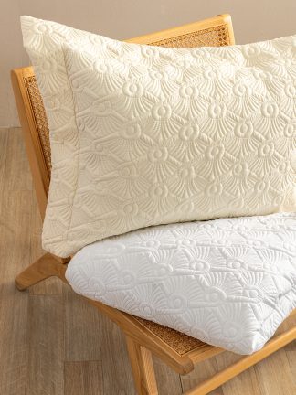 Σετ Κουβερλί 240x260 WED104 WHITE Σετ Κουβερλί 240x260 WED104 WHITE
