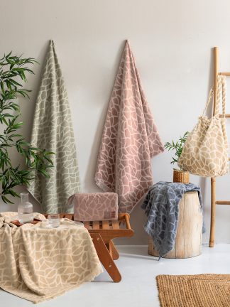 Πετσέτα Θαλάσσης Beach Collection 90x180 PD KHAKI