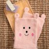 Σετ Γάντια Μπάνιου Πετσετέ Baby Bath 17×23 BG100 Ροζ Σετ Γάντια Μπάνιου Πετσετέ Baby Bath 17×23 BG100 Ροζ