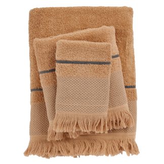 Σετ Πετσετες 3τεμαχιων Best 0843 Teracotta