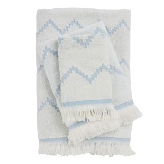 Σετ Πετσετες 3τεμαχιων Best 0870 Dusty Blue Σετ Πετσετες 3τεμαχιων Best 0870 Dusty Blue