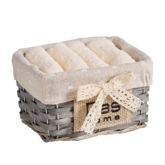 Σετ Πετσετες 4τεμαχιων Soft 4000 Ecru