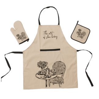 Σετ Κουζινας 3τμχ 0861 Ivory