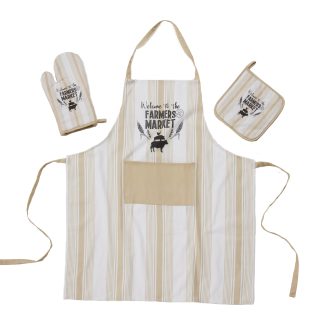 Σετ Κουζινας 3τμχ 0864 Ecru