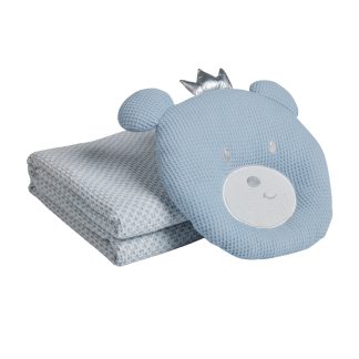 Κουβερτα Πικε Αγκαλιας Relax 4959 Blue, White