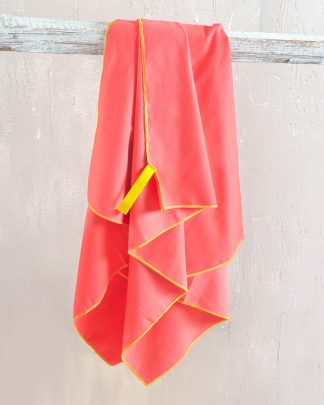 Urban New - Πετσετα Γυμναστηριου/προσωπου Νεον Ροζ Προσωπου (50x90)