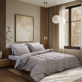 LINO Ζεύγος Μαξιλαροθήκες (52x75) Naptik Taupe