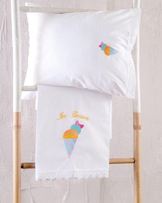 Gelato - Σετ Σεντονια Βρεφικα 3 Τεμ. Kenthma 100x160 Gelato - Σετ Σεντονια Βρεφικα 3 Τεμ. Kenthma 100x160
