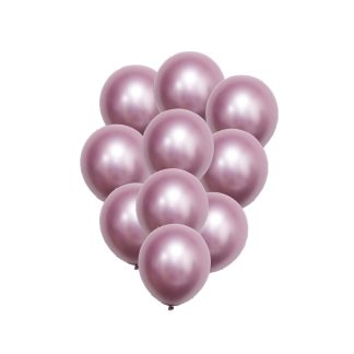 10 Μπαλόνια Μεταλλικό Σάπιο Μήλο Ø30cm