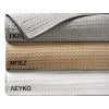Πικέ Μονή Iconic 12551 Soft Waffle 180×240 Γκρι
