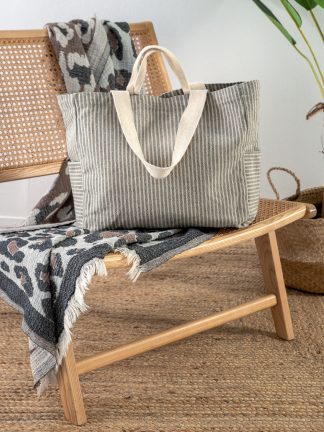 Τσάντα Θαλάσσης Beach Collection BAG BLACK Τσάντα Θαλάσσης Beach Collection BAG BLACK