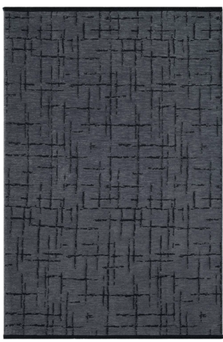 Χαλί Kilim Eco 123 Anthracite 064X140 Χαλί Kilim Eco 123 Anthracite 064X140