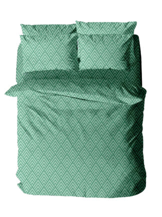 Παπλωματοθήκη Menta Εμπριμέ 500 Aqua Μονή (170x250)