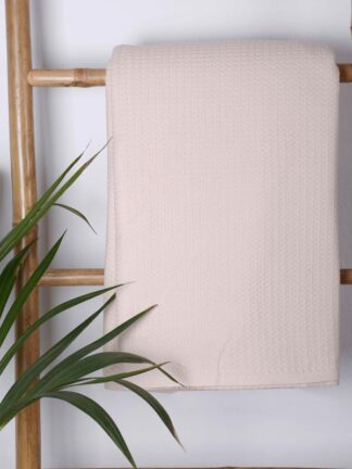 Κουβέρτα πικέ cotton Beige King Size (240x260) Κουβέρτα πικέ cotton Beige King Size (240x260)