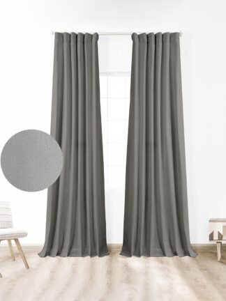 Κουρτίνα μπλακάουτ Foresta Grey 145x280 Κουρτίνα μπλακάουτ Foresta Grey 145x280