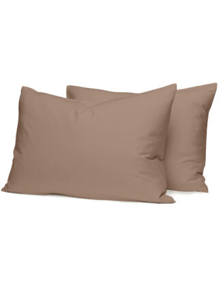 Μαξιλαροθήκες Cotton Feelings 118 Brown 50x70 Μαξιλαροθήκες Cotton Feelings 118 Brown 50x70