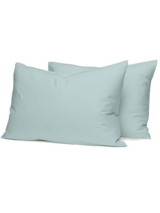 Μαξιλαροθήκες Cotton Feelings 114 Light Aqua 50x70 Μαξιλαροθήκες Cotton Feelings 114 Light Aqua 50x70