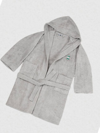 Μπουρνούζι Παιδικό Eco Grey Ηλικία 12-14 Μπουρνούζι Παιδικό Eco Grey Ηλικία 12-14