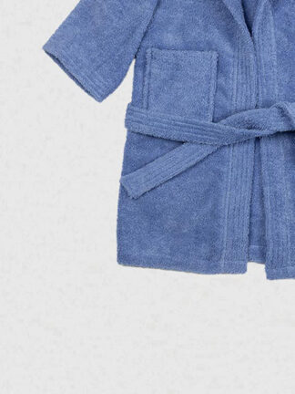 Μπουρνούζι Παιδικό Eco Blue Ηλικία 8-10 Μπουρνούζι Παιδικό Eco Blue Ηλικία 8-10