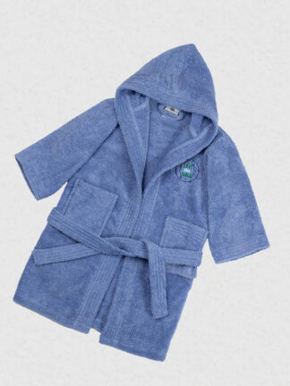 Μπουρνούζι Παιδικό Eco Blue Ηλικία 12-14 Μπουρνούζι Παιδικό Eco Blue Ηλικία 12-14