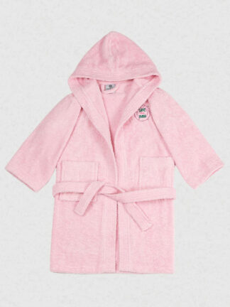 Μπουρνούζι Παιδικό Eco Pink Ηλικία 4-6 Μπουρνούζι Παιδικό Eco Pink Ηλικία 4-6