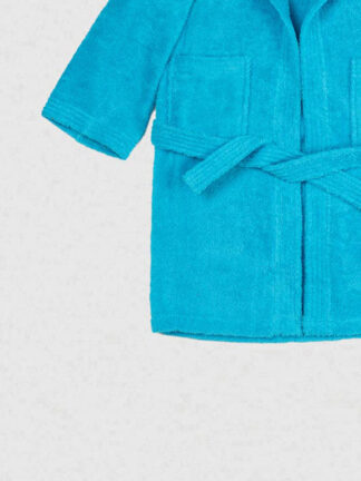 Μπουρνούζι Παιδικό Eco Turquoise Ηλικία 8-10 Μπουρνούζι Παιδικό Eco Turquoise Ηλικία 8-10