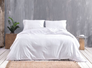 Satin Stripes - Ζευγος Μαξιλαροθηκες Oxford 2x(50x70) Oxford Λευκο Satin Stripes - Ζευγος Μαξιλαροθηκες Oxford 2x(50x70) Oxford Λευκο