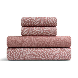 LINO Σετ Σεντόνια King Size (260X270) Beliz Dusty Pink