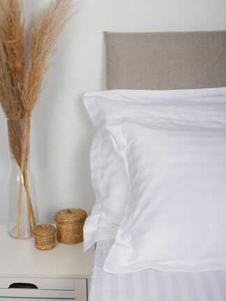 Σεντόνι Cvc Ριγέ Bianca 280×300 Σεντόνι Cvc Ριγέ Bianca 280×300