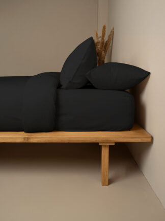 Σεντόνι Cotton Feelings Φλατ 111 Μαύρο Υπέρδιπλο (235×270) Σεντόνι Cotton Feelings Φλατ 111 Μαύρο Υπέρδιπλο (235×270)