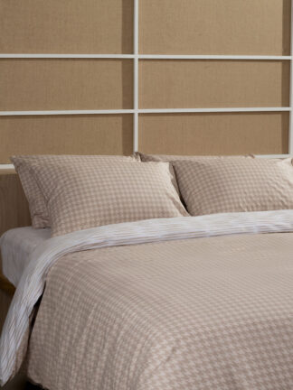 Σετ Σεντόνια Cotton Feelings 2064 Beige Μονό με λάστιχο(105x205+30) Σετ Σεντόνια Cotton Feelings 2064 Beige Μονό με λάστιχο(105x205+30)